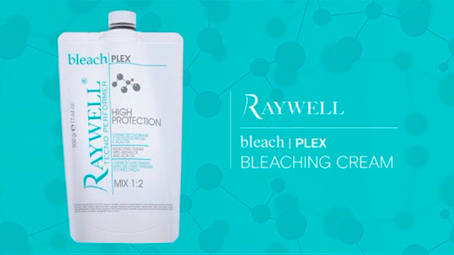 Nuova crema decolorante Raywell BLEACH PLEX: massima schiaritura, totale rispetto della struttura capillare